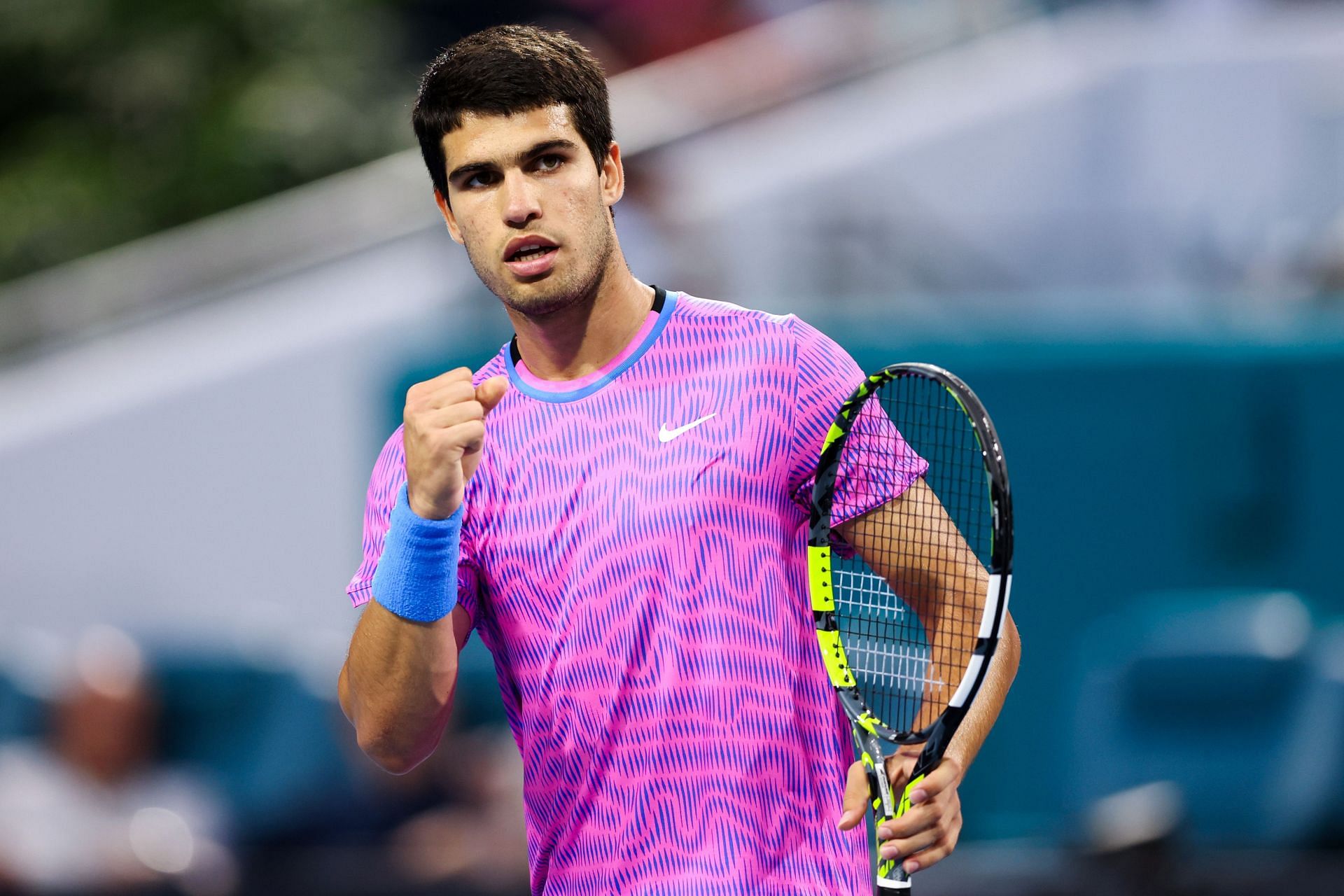 Carlos Alcaraz at the 2024 Miami Open