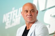 Andre Agassi pictured at the Netflix Slam in 2024