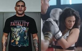 "He barely touched me", "In a few minutes, she got it" - Alex Pereira and Nina-Marie Daniele reflect on famed left hook training session