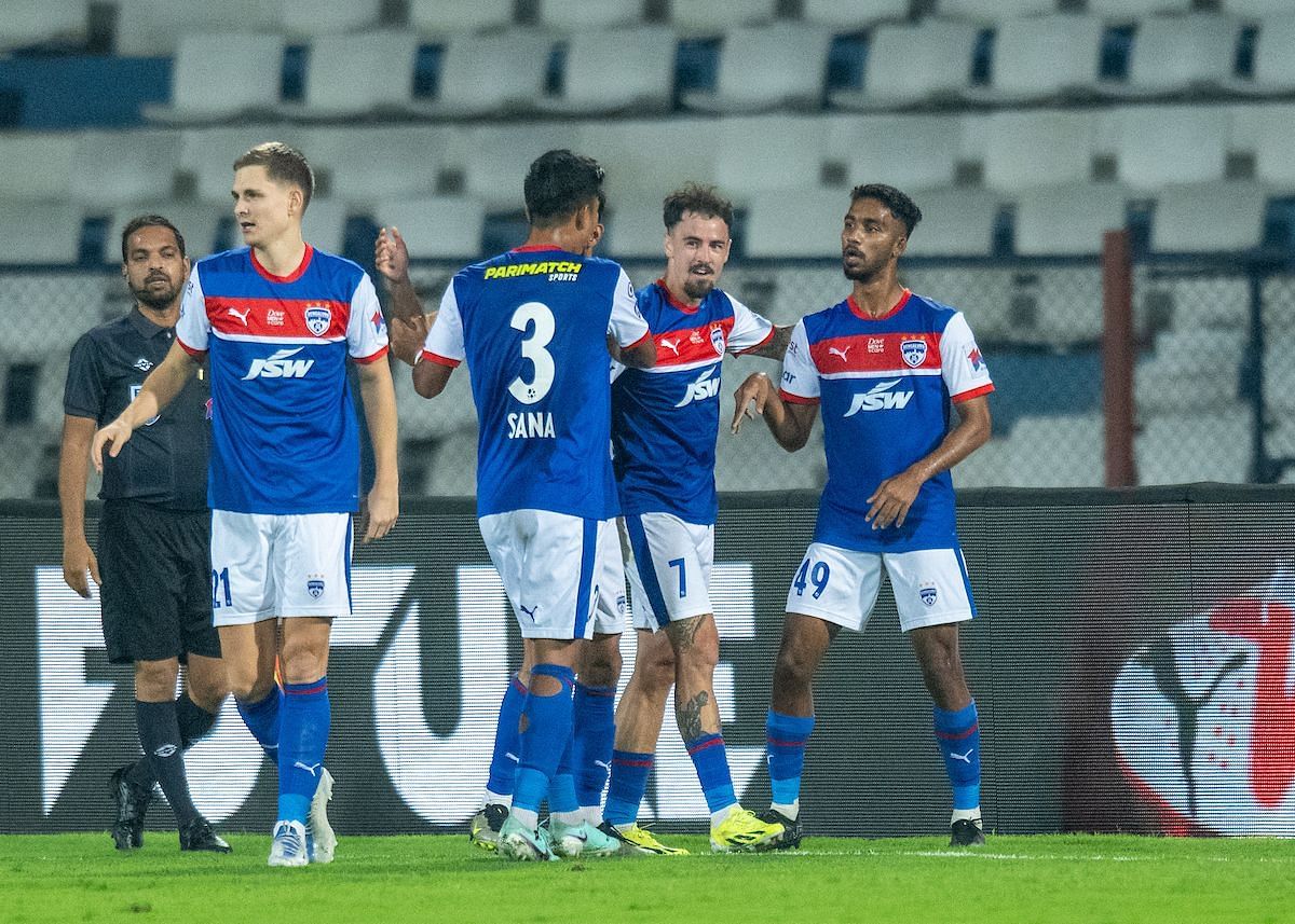 Bengaluru FC failed to put up a performance today (Image Courtesy: ISL Media)