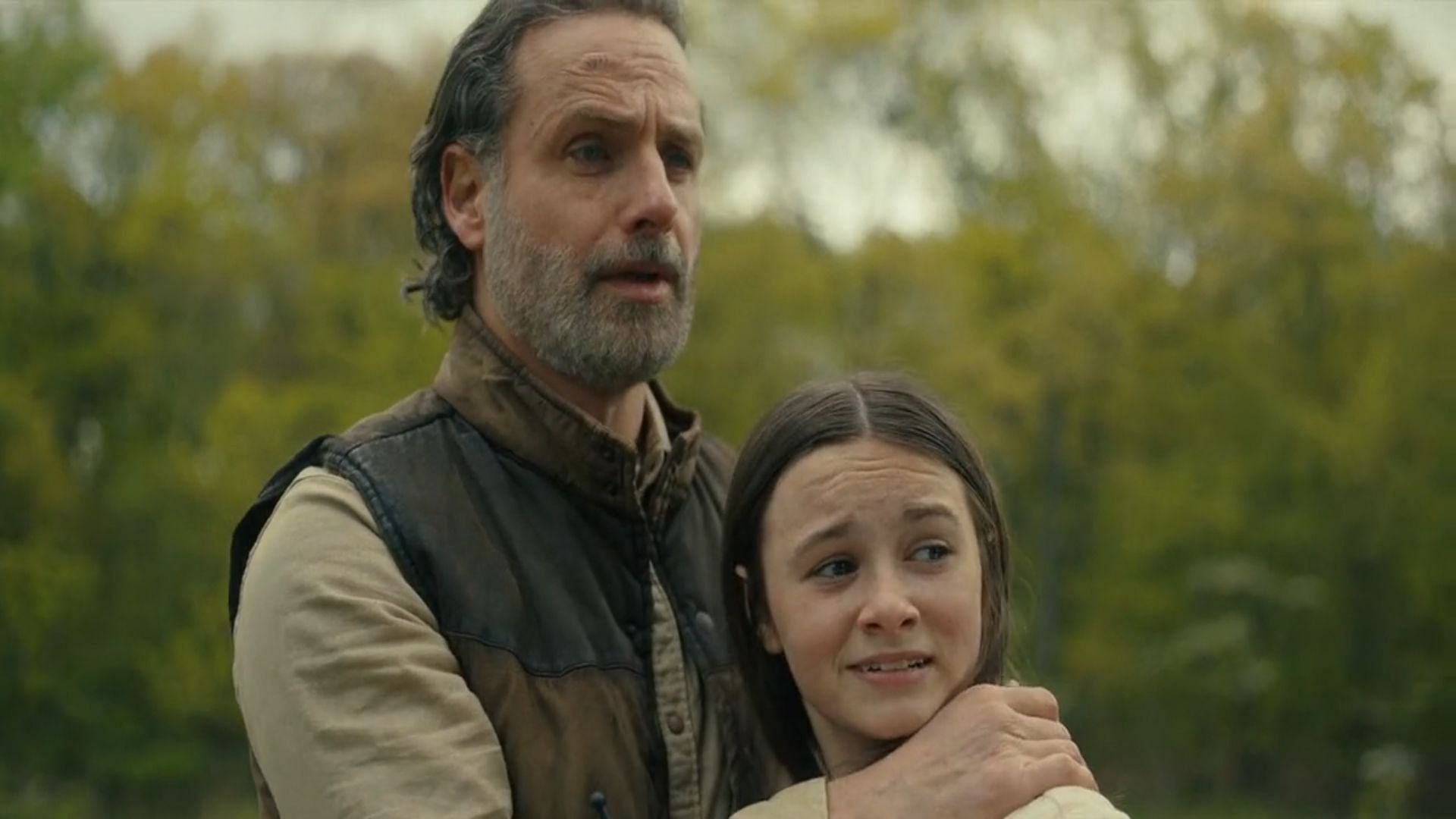 Rick reunites with Judith, as seen in The Walking Dead: The Ones Who Live Episode 6 (Image via AMC+)