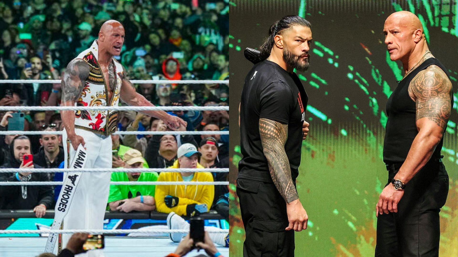 The Rock and Roman Reigns teamed up on Night 1 of WrestleMania 40