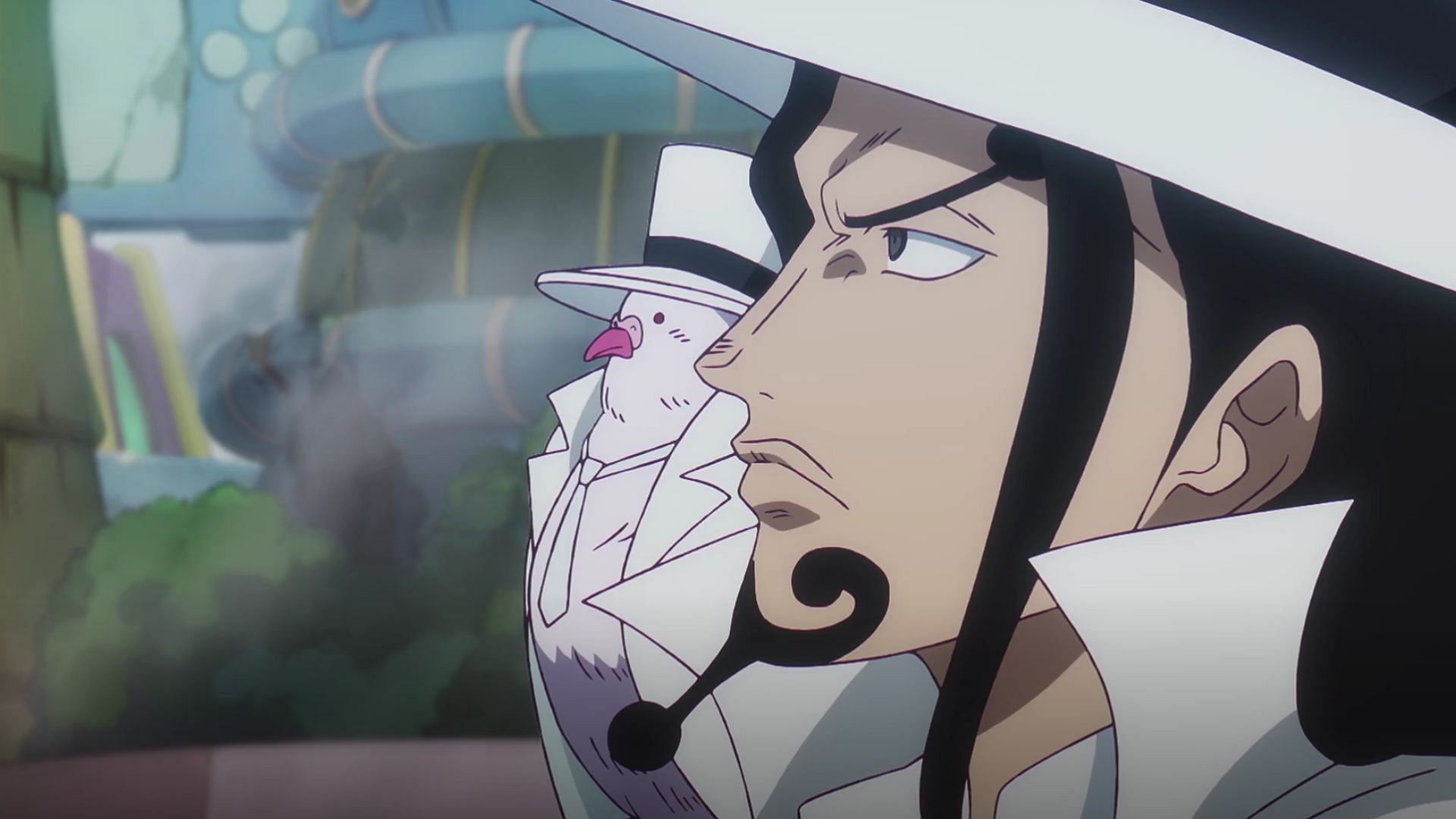 Lucci as seen in One Piece episode 1102 (Image via Toei)