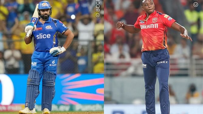 3 player battles to watch out for in PBKS vs MI, Match 33 of IPL 2024 ft. Rohit Sharma vs Kagiso Rabada