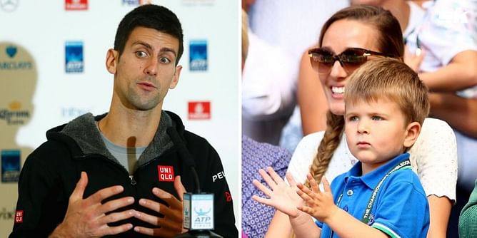 "We don't want him to be exposed, he's only a baby" - When Novak Djokovic discussed his and wife Jelena's decision to keep son Stefan's face private