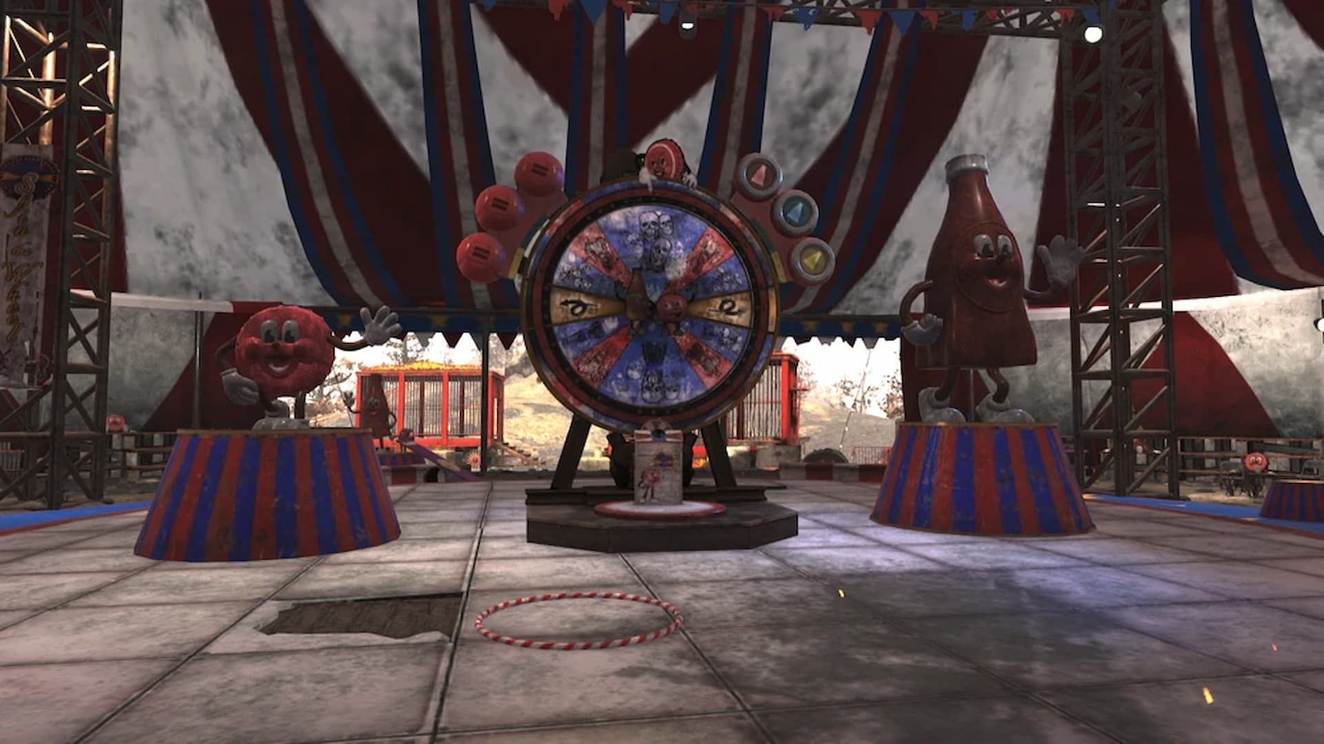 Spin the Wheel is a Nuka-World on Tour event (Image via Bethesda Game Studios)