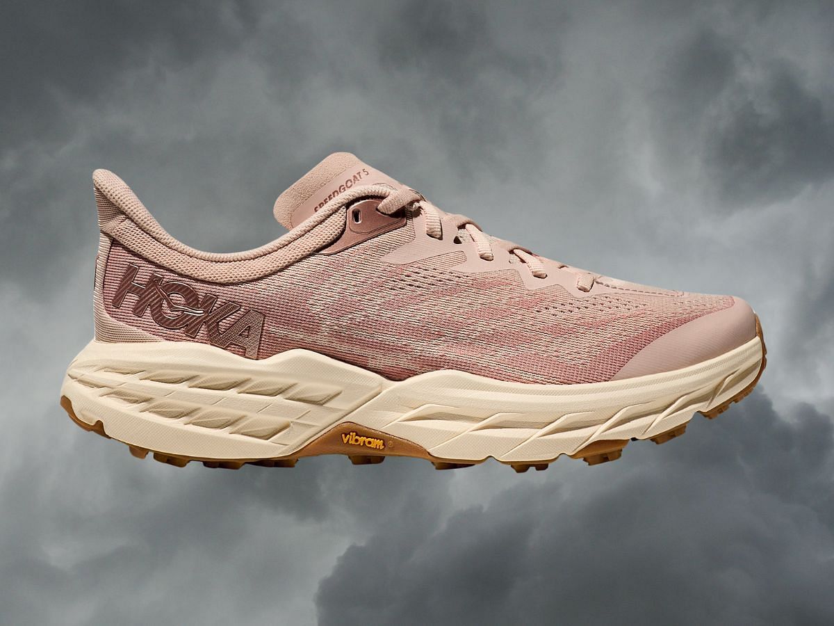 The Hoka Speedgoat 5 Trail-Running shoes (Image via Rei)