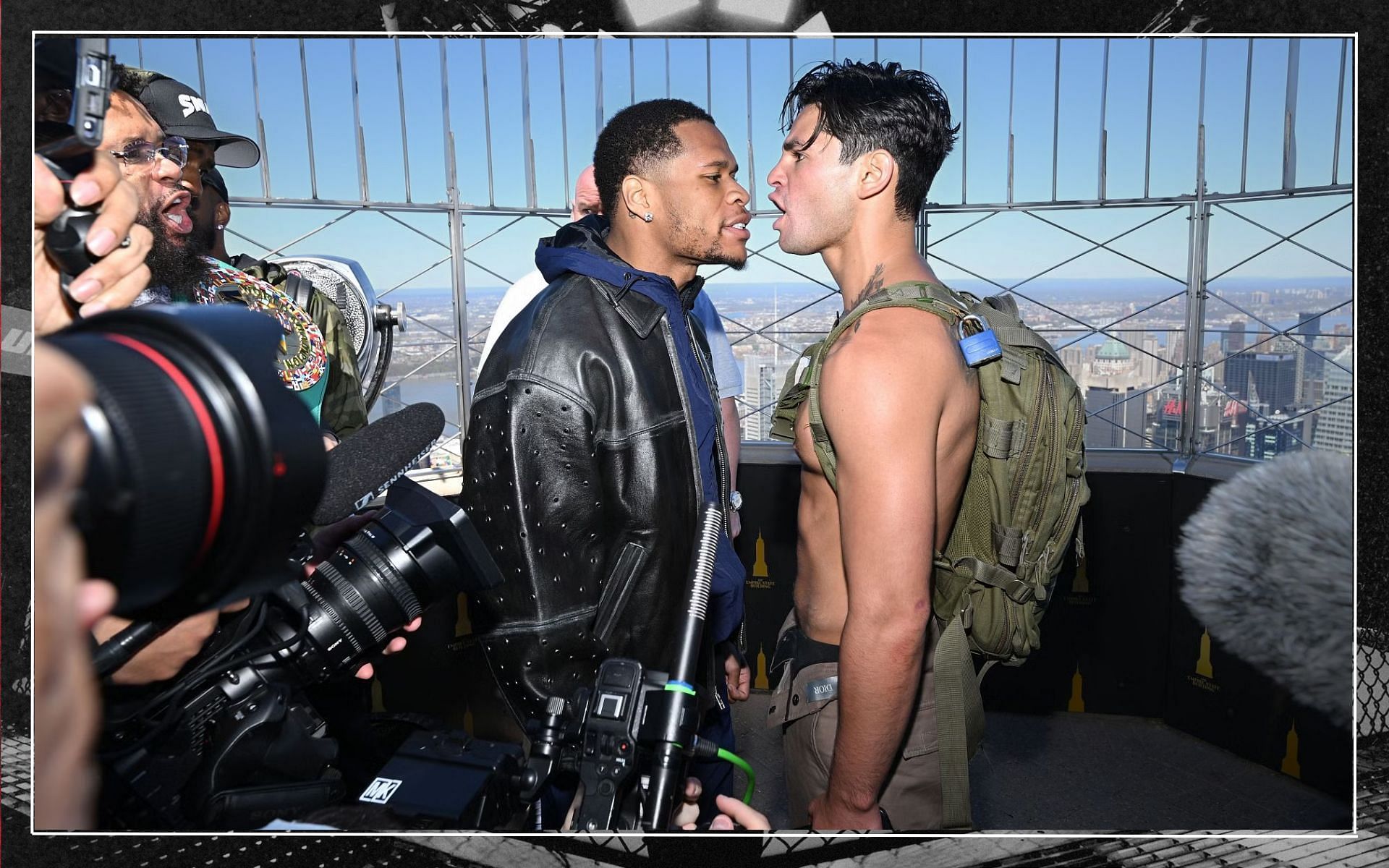 Ryan Garcia once again takes jibe at Devin Haney ahead of fight. [Image courtesy: Getty Images]