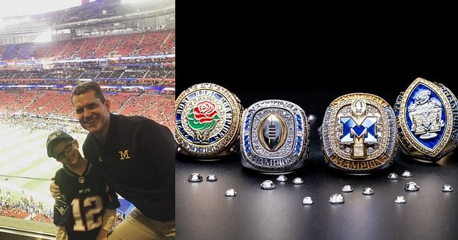 Michigan national championship rings: 5 best photos from Wolverines' ceremony ahead of Maize and Blue practice event ft. Jim Harbaugh