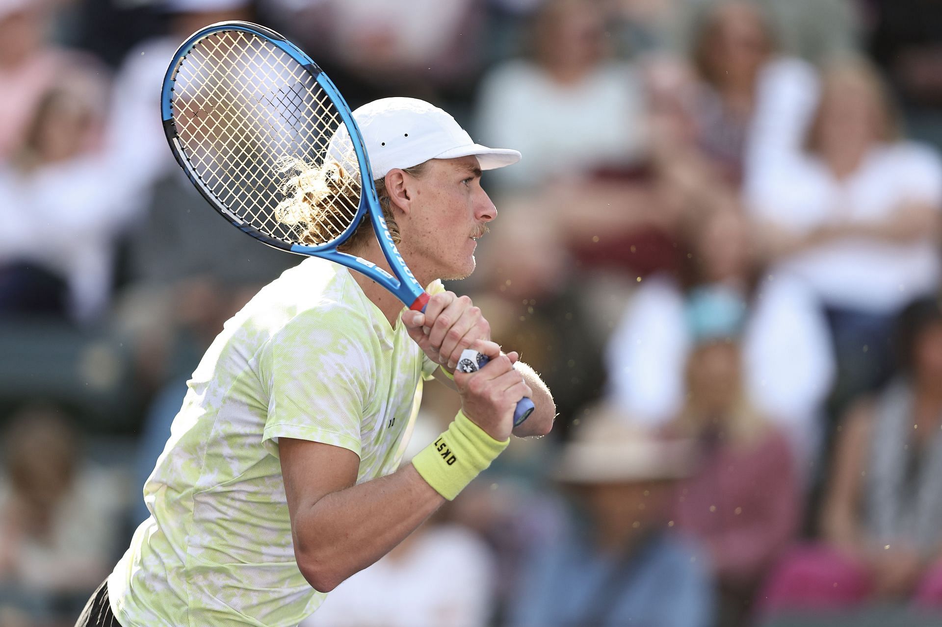 Max Purcell at the 2024 BNP Paribas Open.