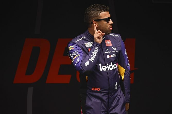 WATCH: JHN's hard crash with Bubba Wallace disrupts Toyota's strategy including Denny Hamlin at Talladega
