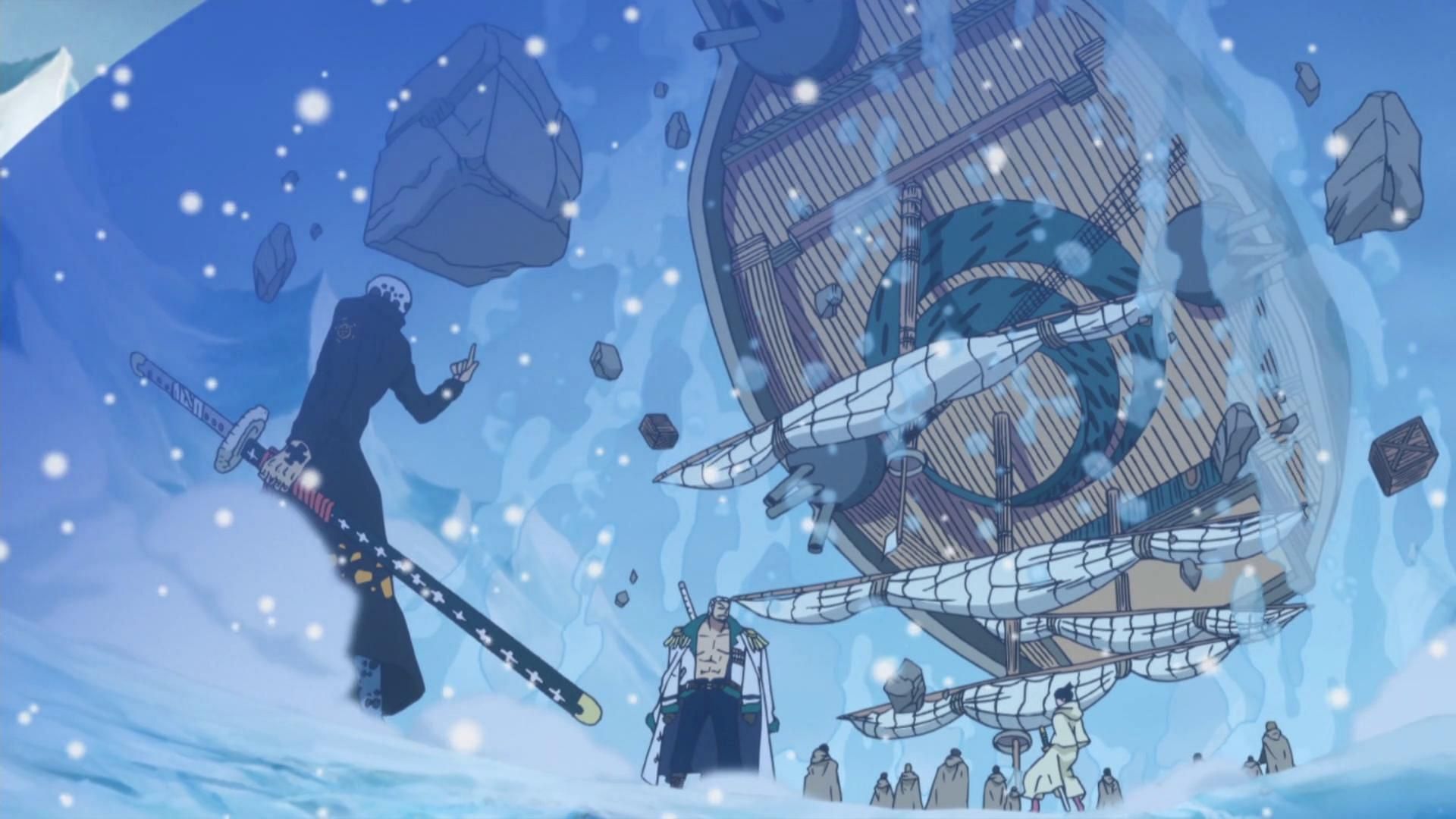 The Ope-Ope Fruit as seen in One Piece (Image via Toei Animation)