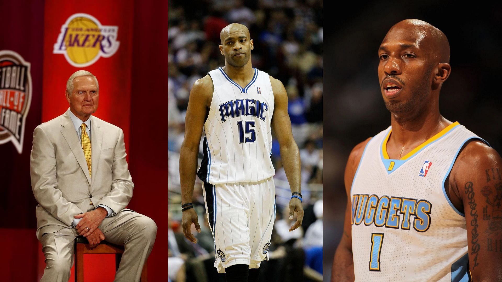 Jerry West, Vince Carter, and Chauncey Billups were all inducted into the 2024 Naismith Basketball Hall of Fame