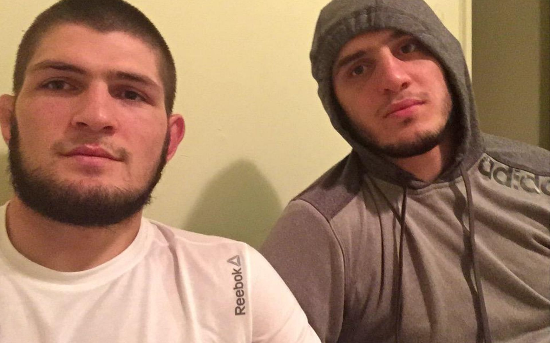 Khabib Nurmagomedov (Left) and Islam Makhachev (Right) (Image Courtesy - @MAKHACHEVMMA on X/Twitter)