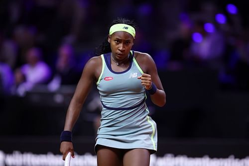 Coco Gauff at the Porsche Tennis Grand Prix Stuttgart 2024