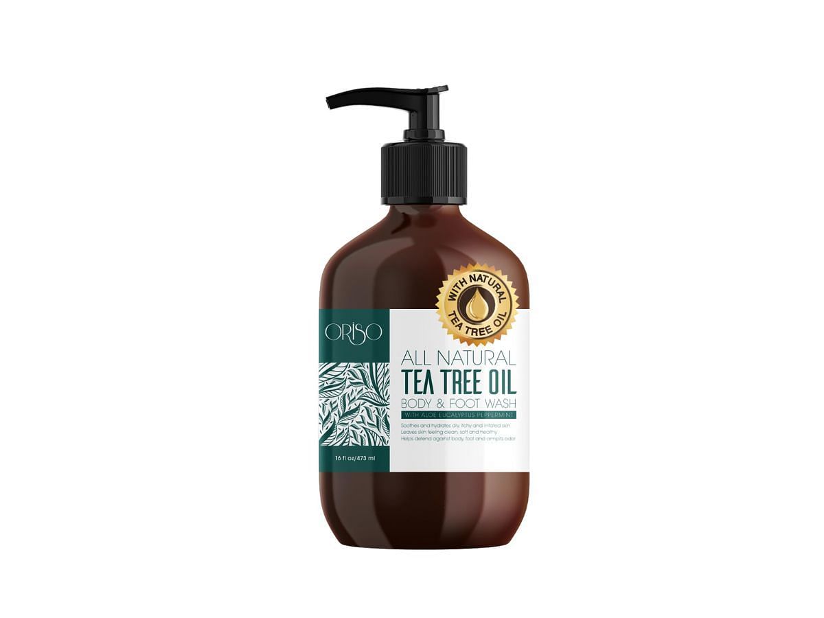 ORISO Tea Tree Oil Body Wash (Image via Amazon)