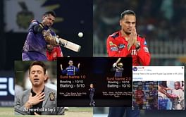 "A sigh of relief for RCB"- Top 10 funny memes after 1st innings of KKR vs PBKS IPL 2024 clash