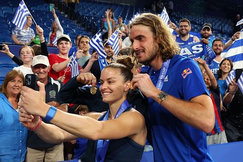 Maria Sakkari and Stefanos Tsitsipas