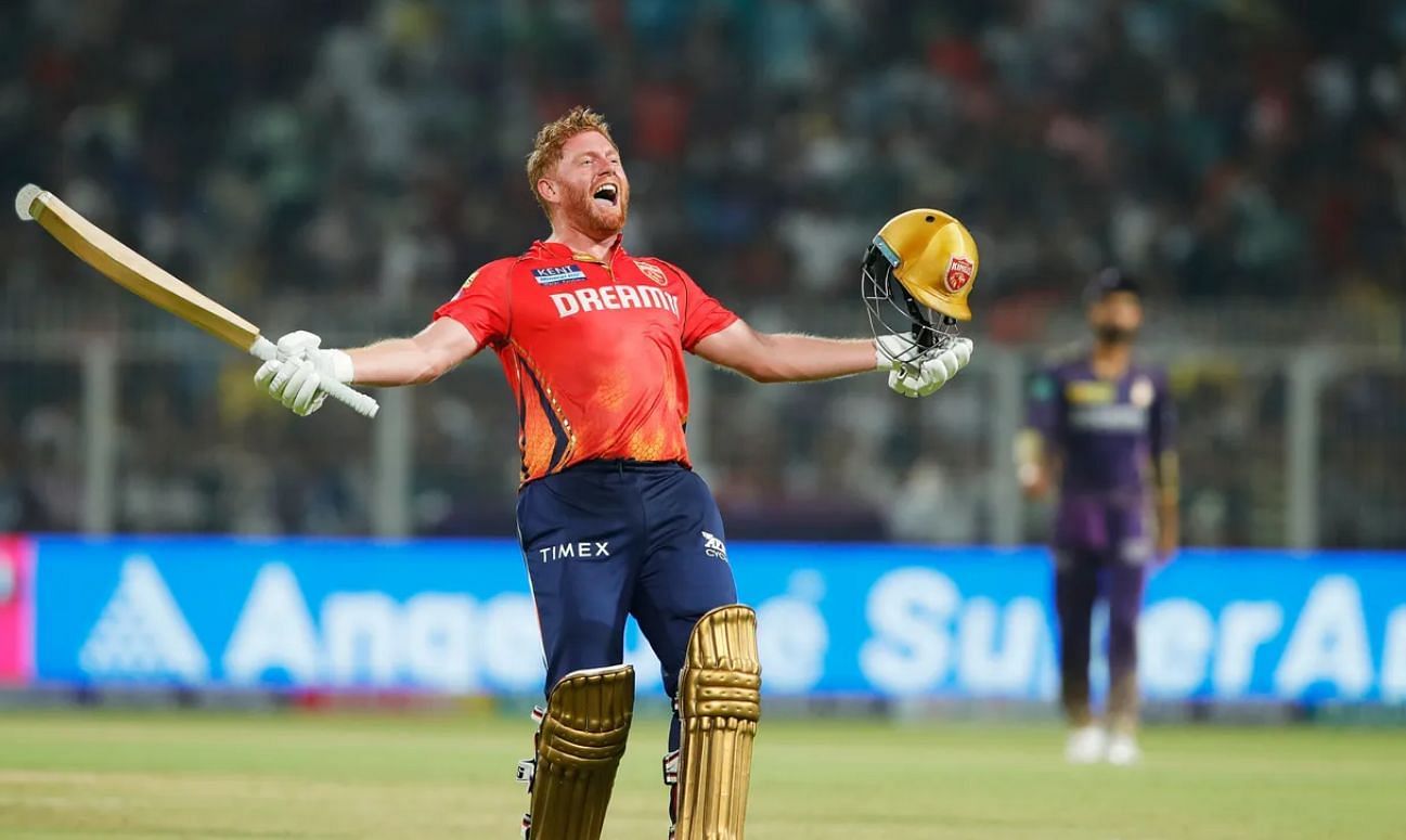 Jonny Bairstow smashed a century against KKR to seal a record chase of 262 (Image: BCCI/IPL)