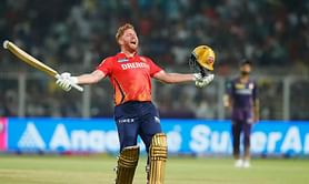 "Silencing all his critics" - Fans react after Jonny Bairstow smashes 108* off 48 in KKR vs PBKS IPL 2024 match
