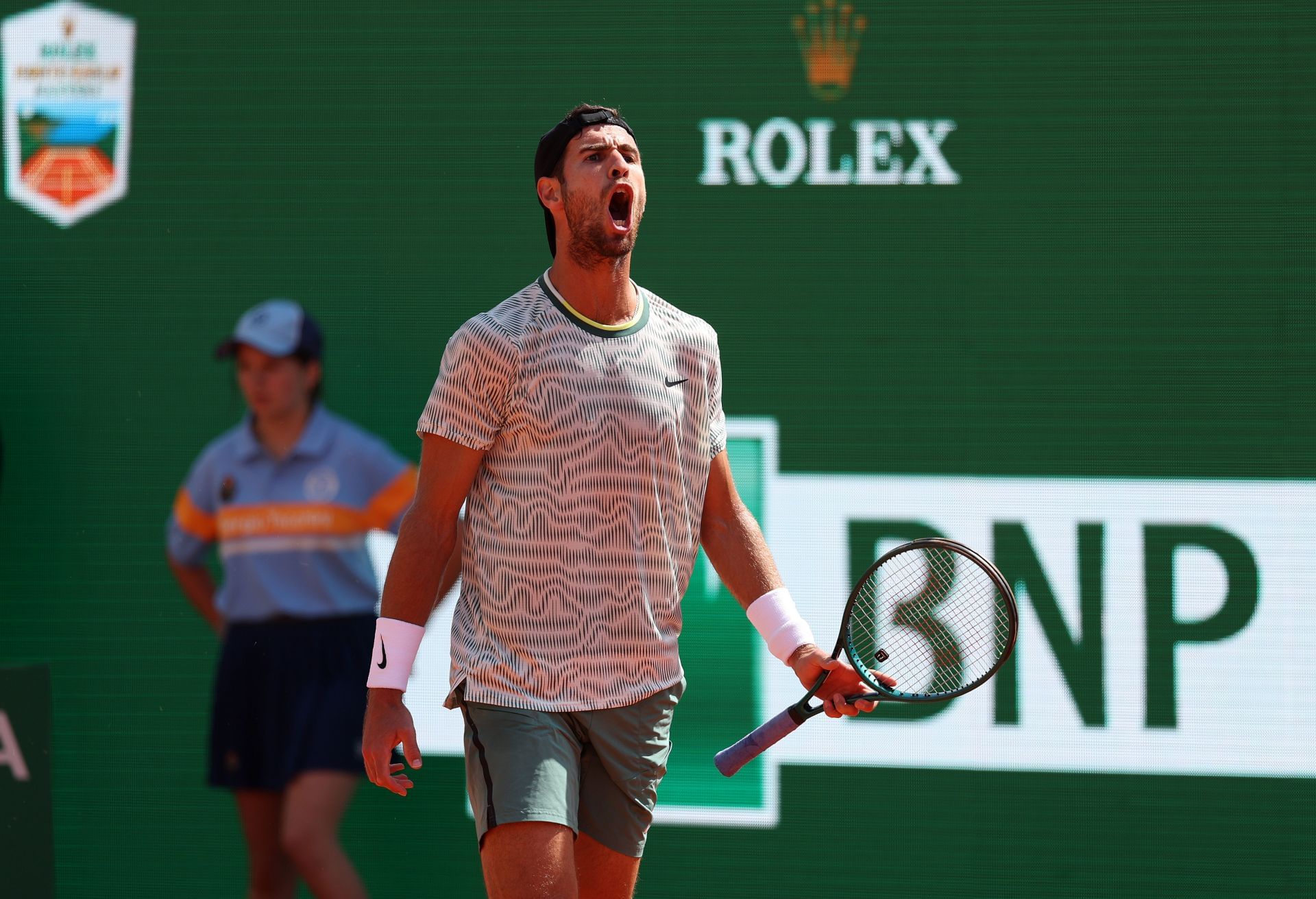 Karen Khachanov at the 2024 Rolex Monte-Carlo Masters