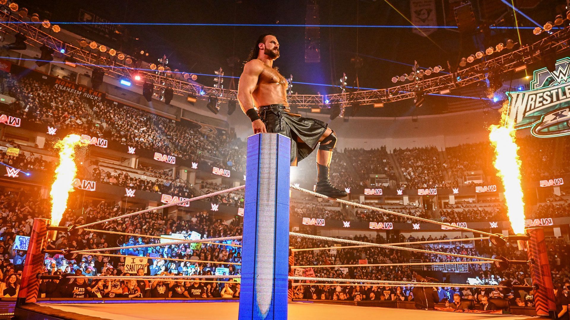 Drew McIntyre stands tall on WWE RAW