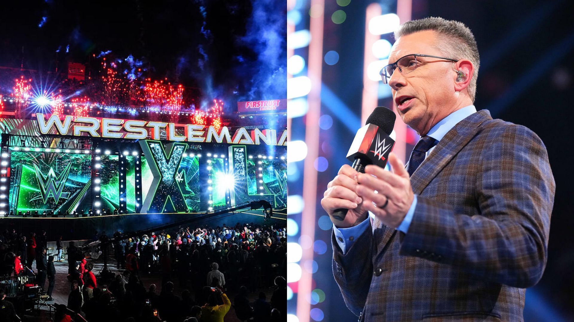 Michael Cole namedrops two top AEW stars at WrestleMania 40