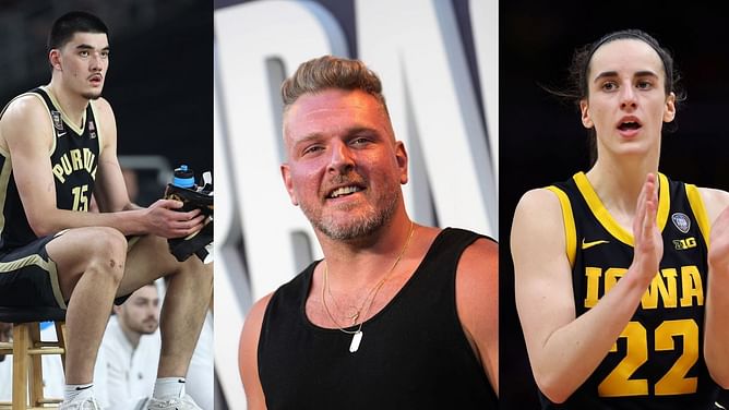 "Zach Edey's story was awesome": Pat McAfee throws light on "perfect storyline" of 2024 March Madness & soaring popularity of women's basketball
