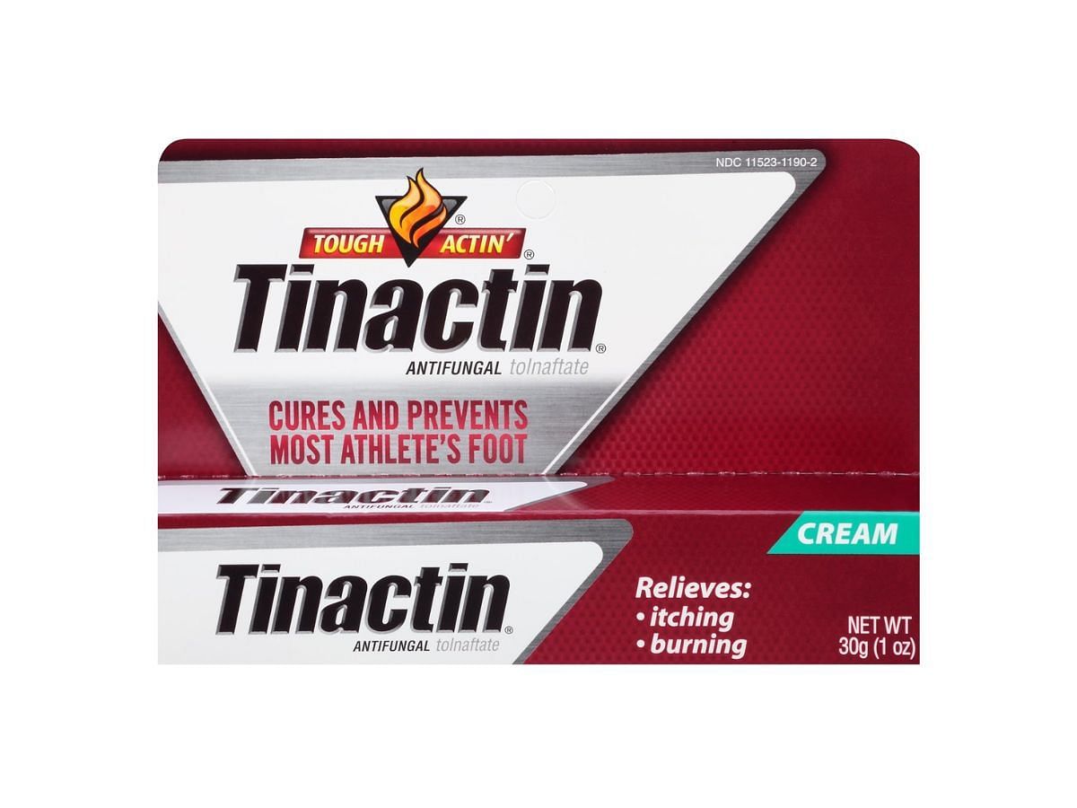 Tinactin Antifungal Cream (Image via Amazon)