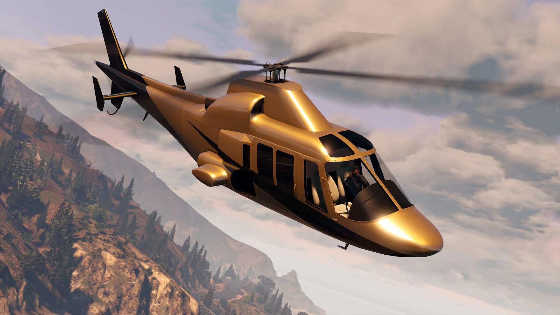 The Swift Deluxe is a very expensive helicopter in GTA Online (Image via BolbiiS/GTA Wiki)