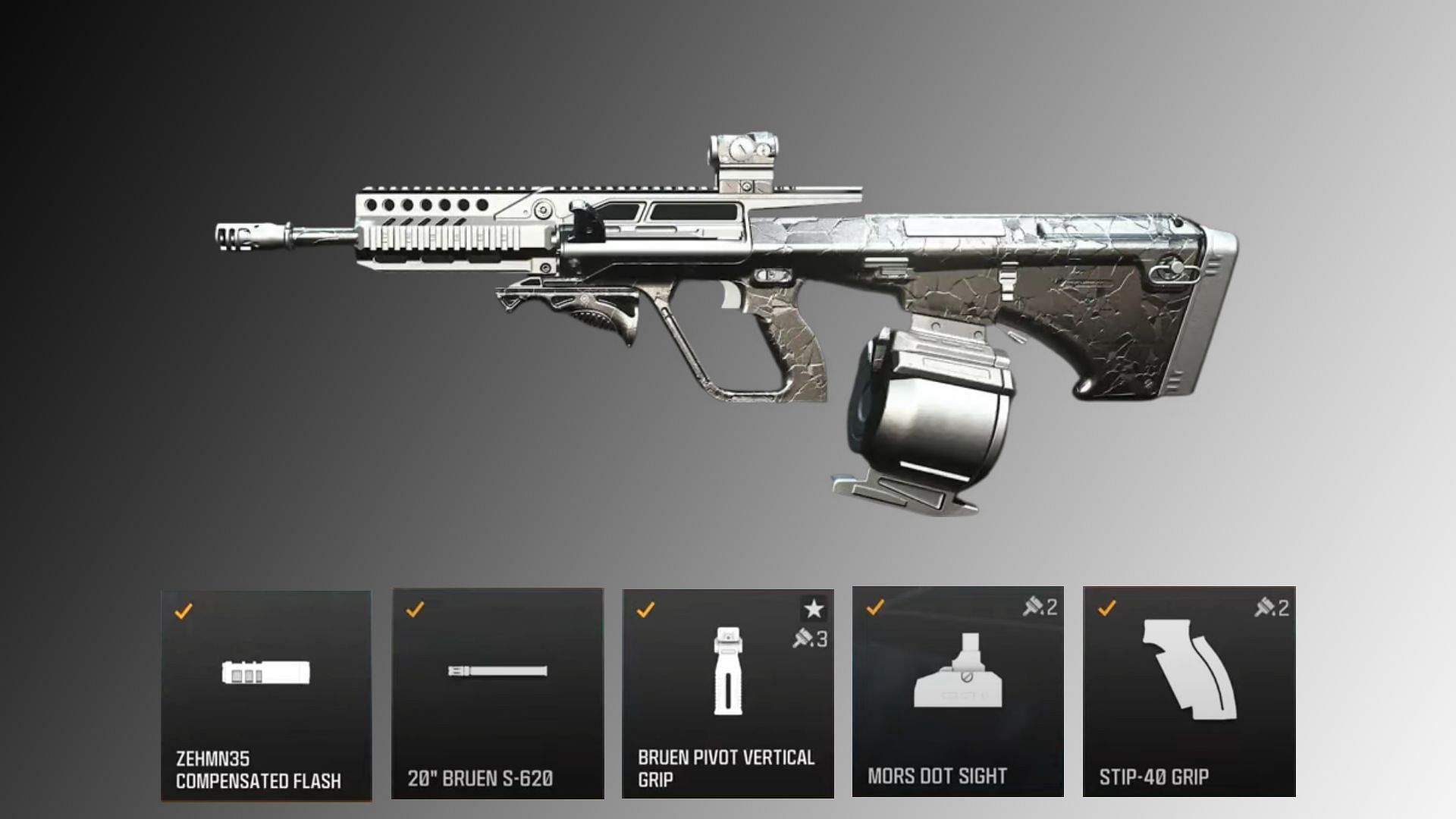 Best HCR 56 loadout in MW3 (Image via Activision)