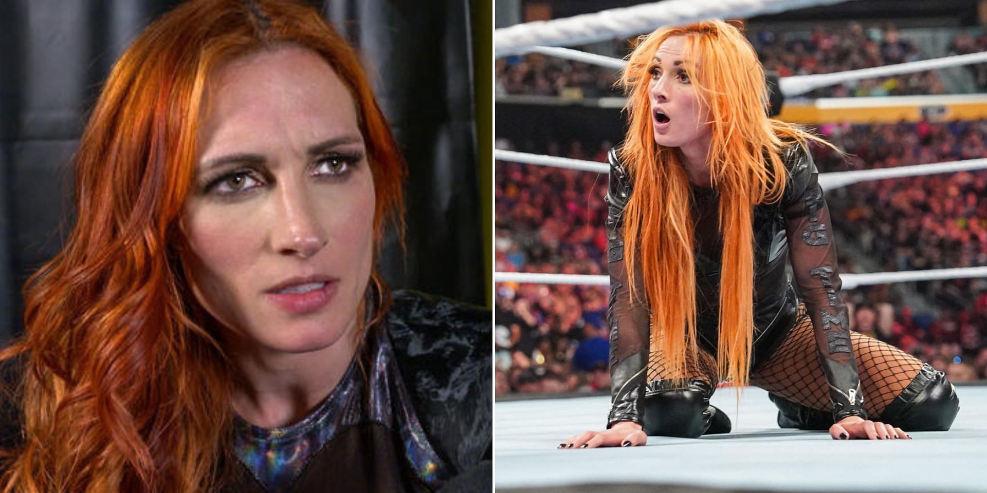Becky Lynch has reflected on the finish to a match
