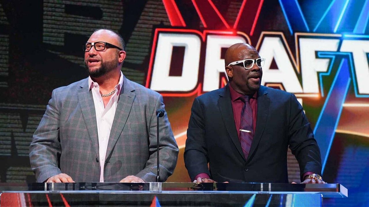 The Dudley Boys announced the Draft Picks on RAW