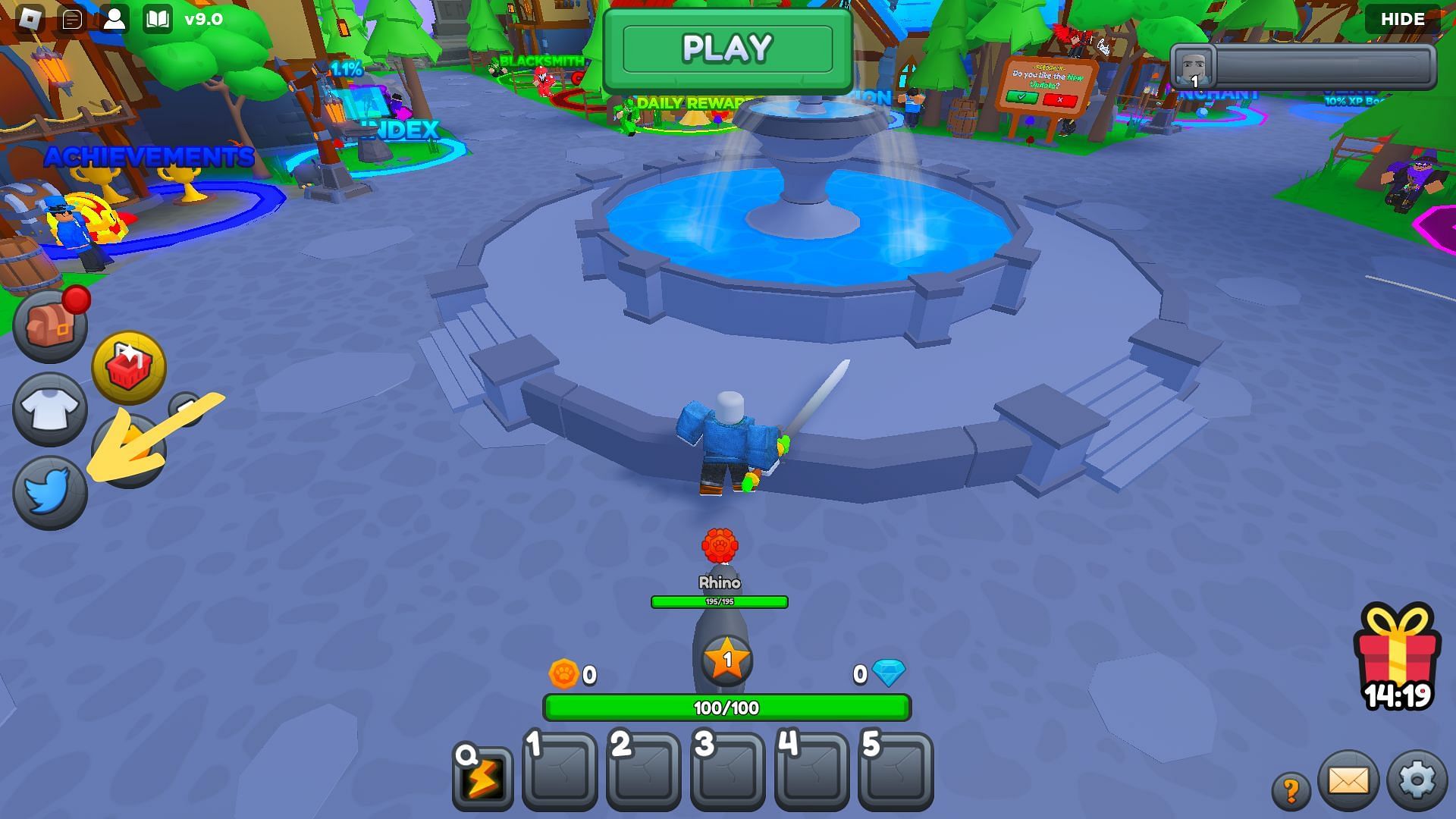 How to redeem codes for Pet Quest RPG (Image via Roblox and Sportskeeda)