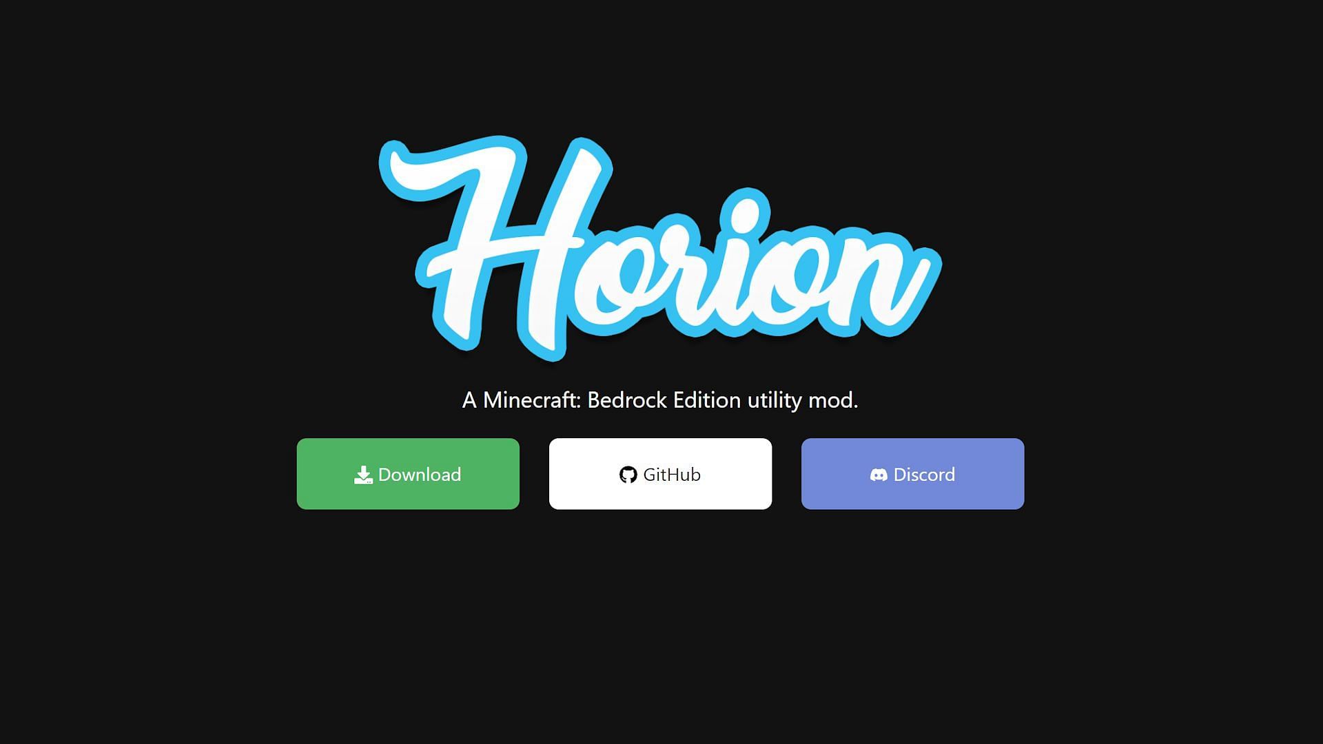 `Horion is probably the safest of the alt clients to use (Image via Horion)