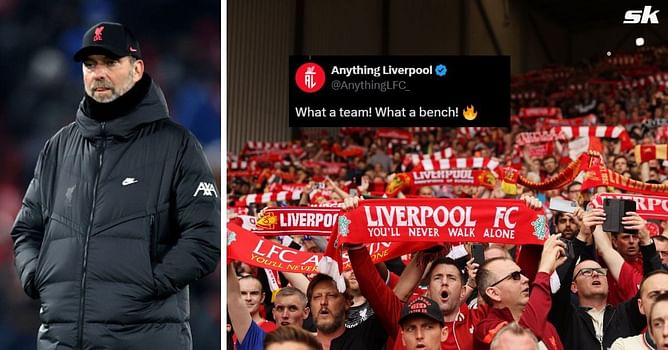 "The bench doesn't have school tomorrow", "Made my year" - Liverpool fans thrilled 3 stars return for UEL clash vs Atalanta