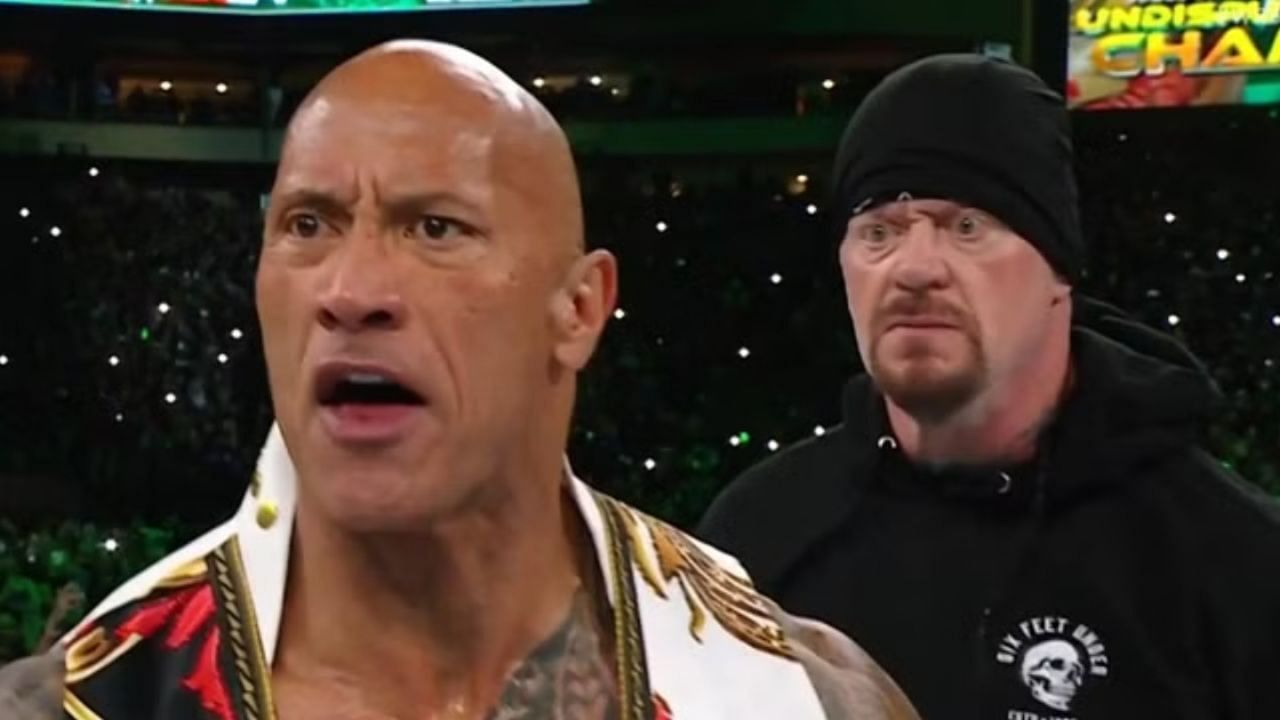 The Undertaker fires back at The Rock following threats on social media. 