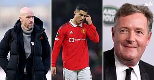 “Ten Hag ruined Ronaldo’s time at United” - Piers Morgan aims dig at Manchester United boss after Salah fury following West Ham draw