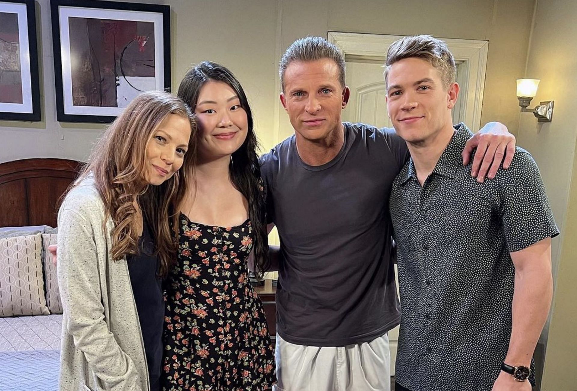 A still of the characters from Days of Our Lives. (Image via Instagram/@victoriagraceactress)