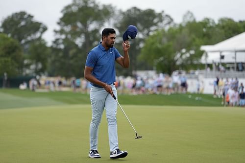 Tony Finau was T2 at the Houston Open