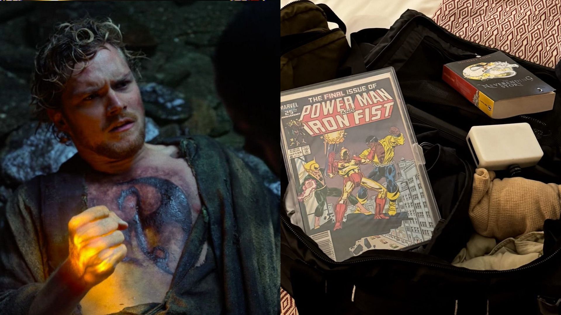 The Marvel Studios features Finn Jones as Iron Fist, teasing return. (Image via Finn Jones/Marvel Studios)