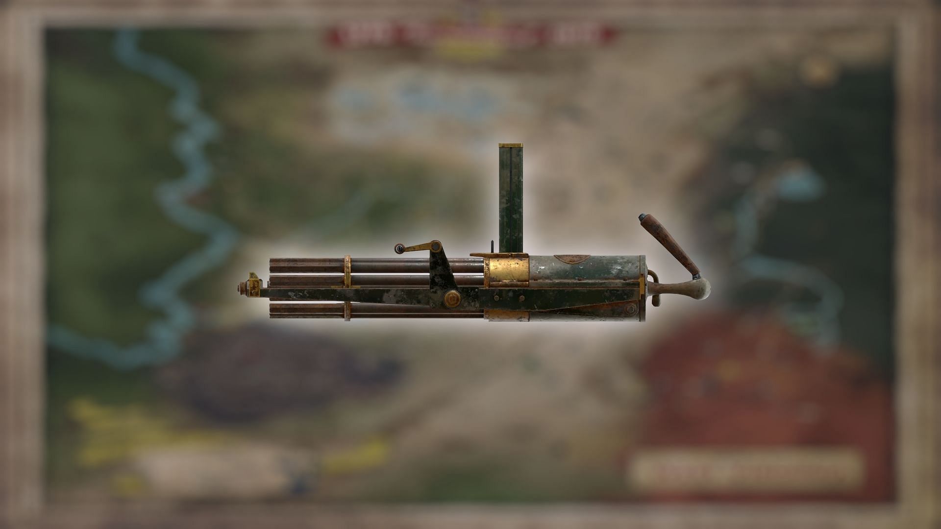 The Gatling Gun in Fallout 76 (Image via Bethesda Game Studios)