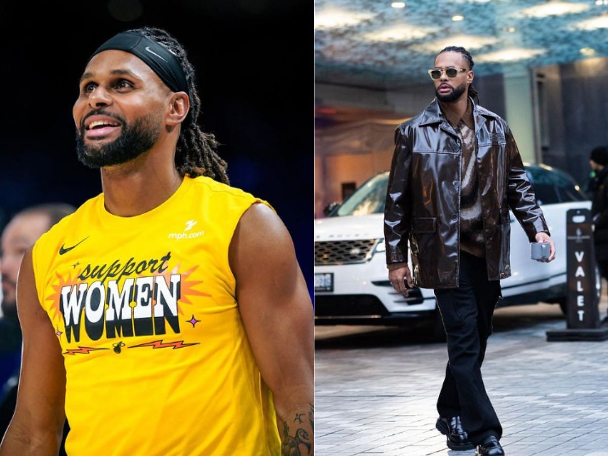 NBA Player Patty Mills&#039; Architecturally Shaped Beard (Image via Instagram/@balapat)