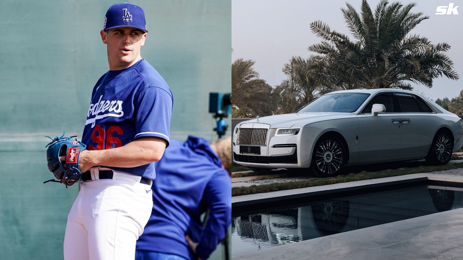 Landon Knack makes grand entrance in Rolls-Royce Ghost for MLB debut
