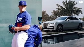 WATCH: Dodgers rookie Landon Knack makes grand entrance in $388,000 Rolls-Royce Ghost for major league debut