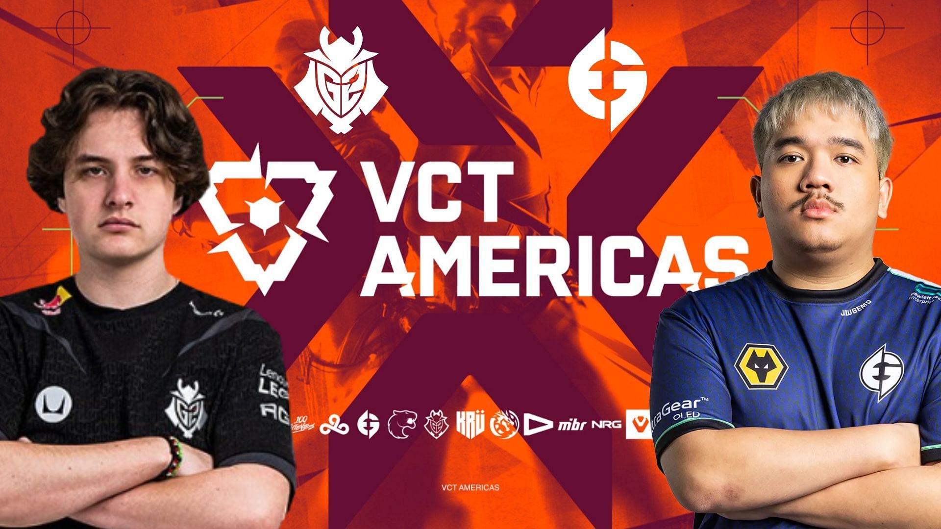 G2 Esports vs Evil Geniuses at VCT 2024 Americas Stage 1
