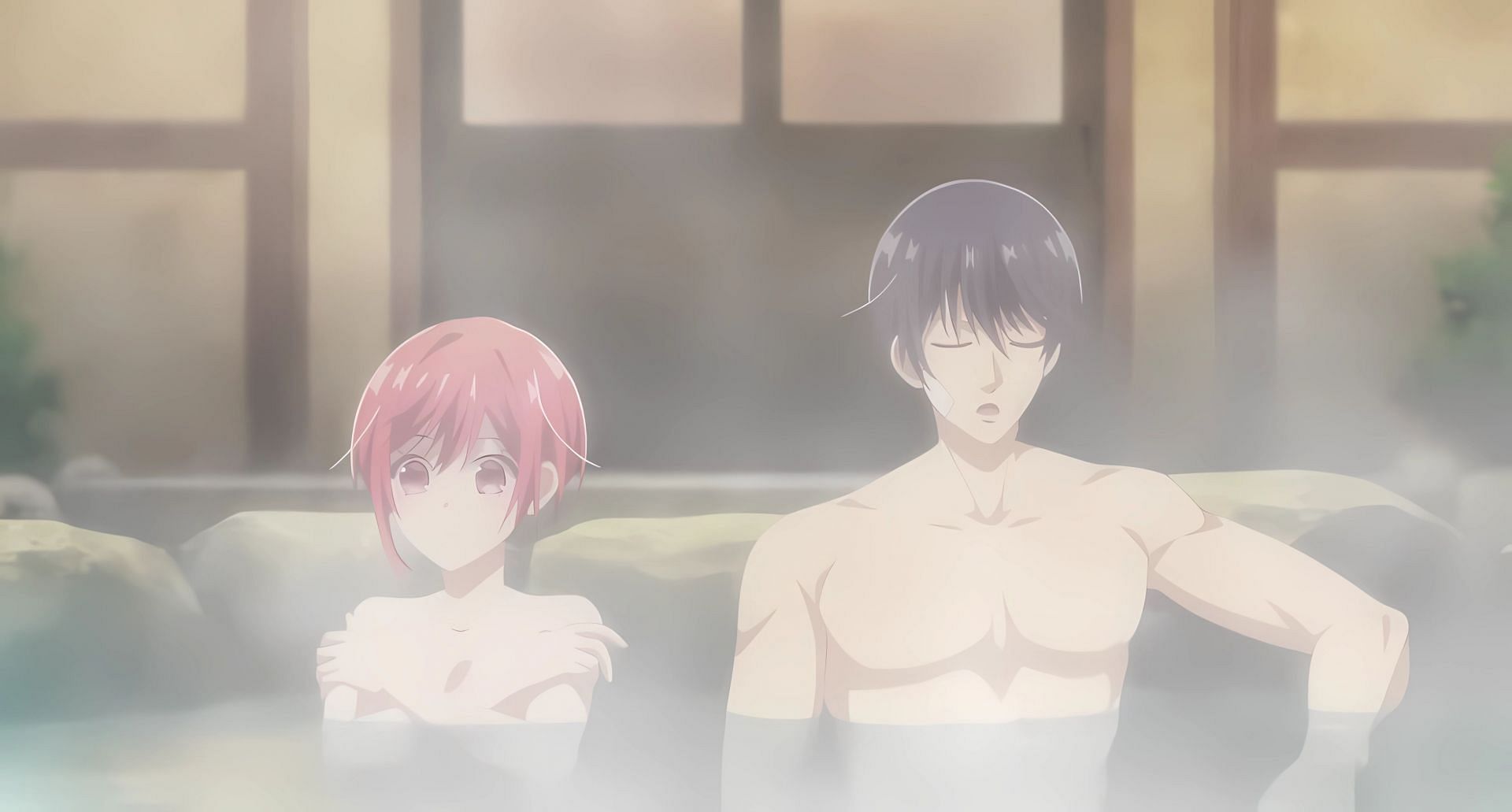 Mito (left) and Ren (right) as seen in the third episode (Image via Studio Blanc)