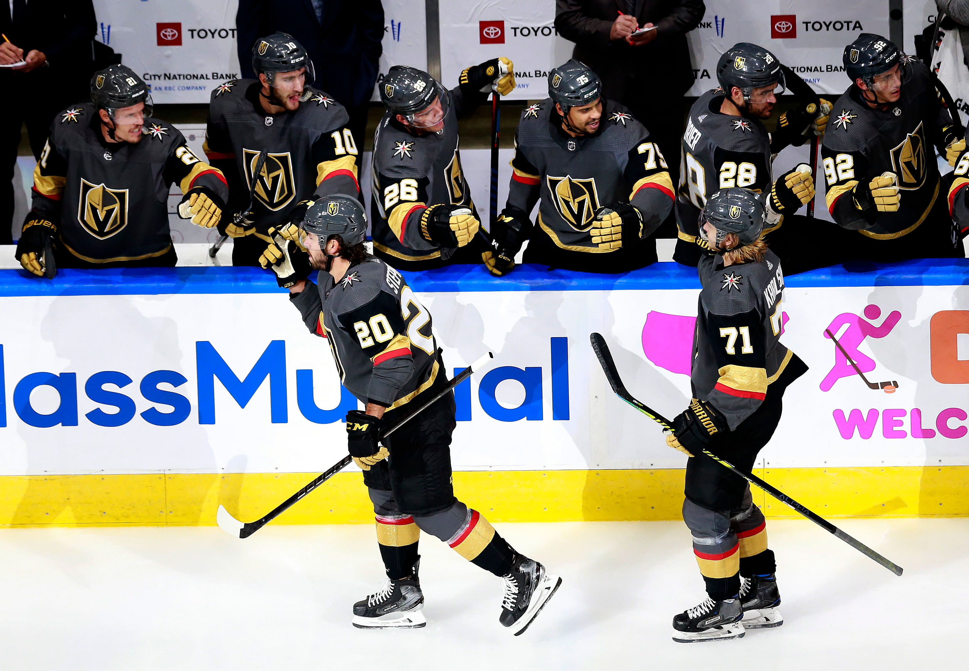 NHL: Western Conference Qualifications-Vegas Golden Knights vs Dallas Stars
