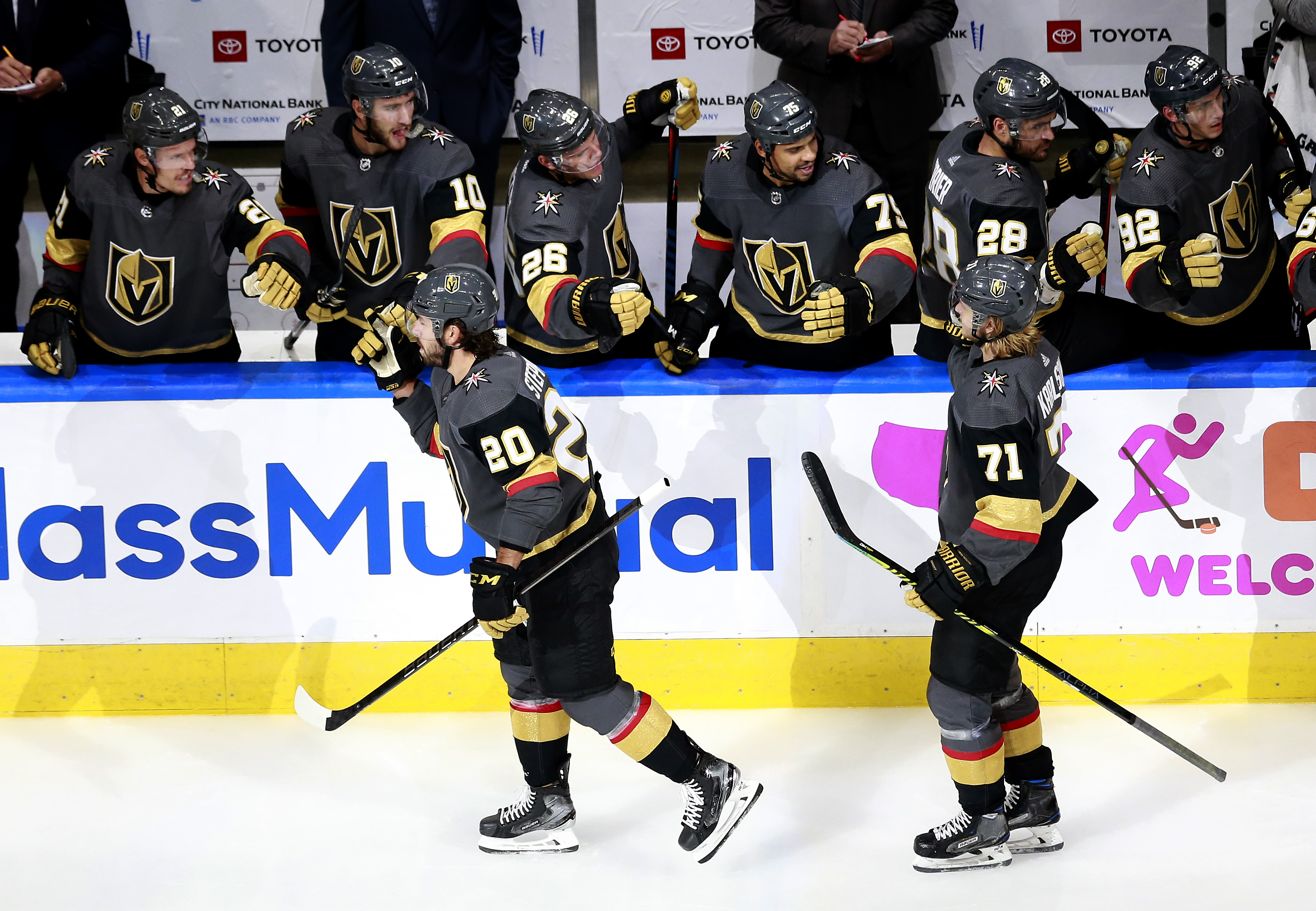 NHL: Western Conference Qualifications-Vegas Golden Knights vs Dallas Stars