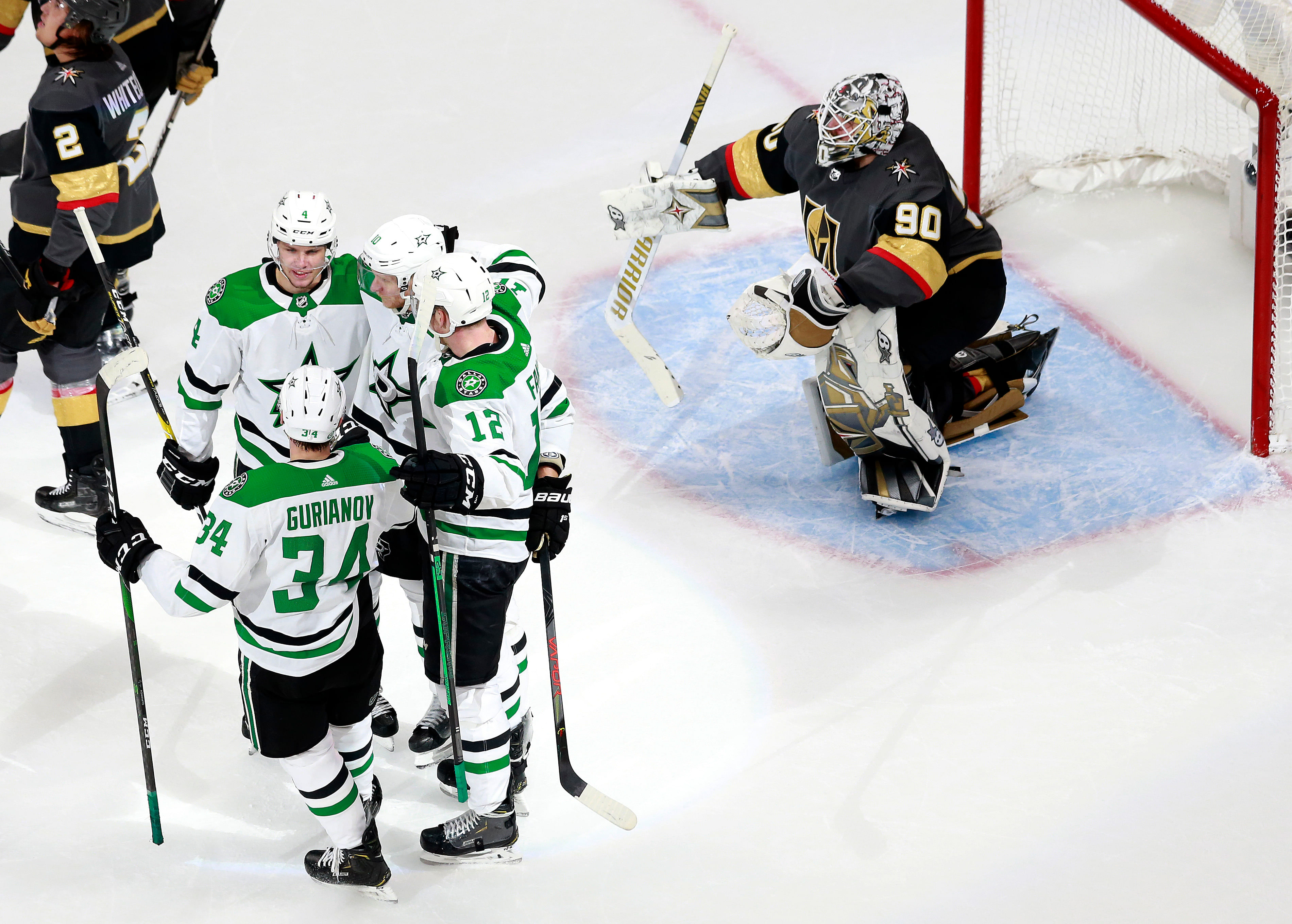 NHL: Western Conference Qualifications-Vegas Golden Knights vs Dallas Stars